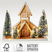 huis met led 27cm