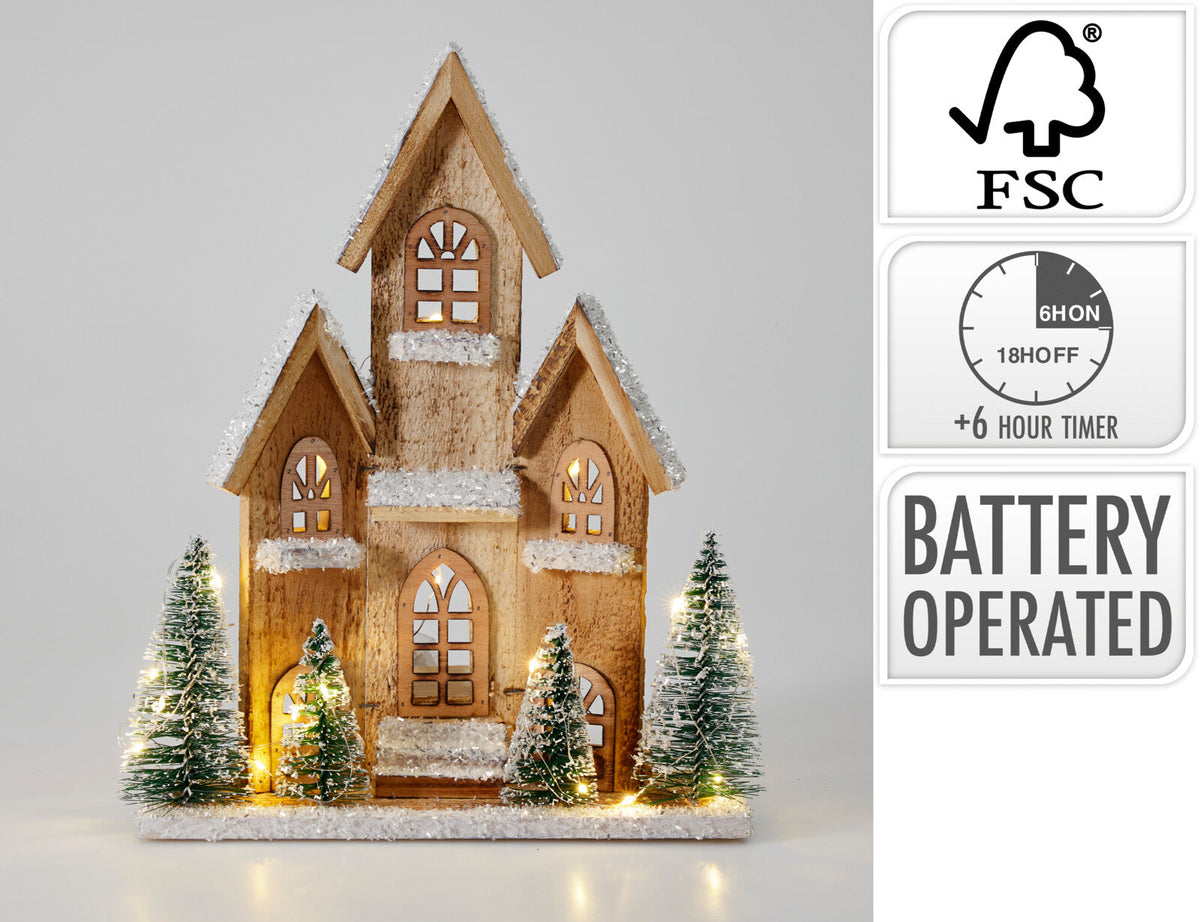 huis met led 28cm