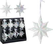 ster hangdeco 13cm 2ass kleur