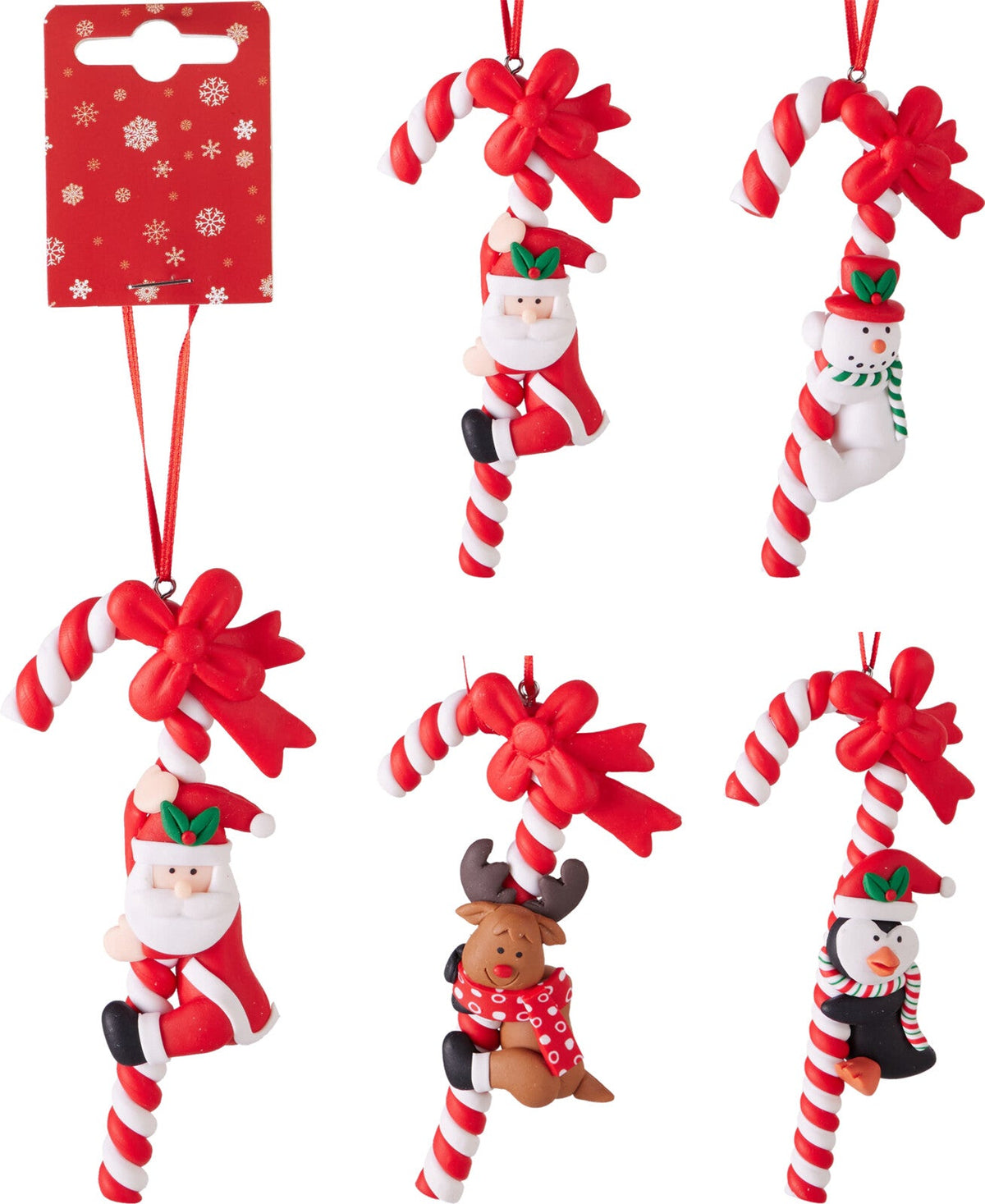 candycane hangdeco 14cm 4ass design