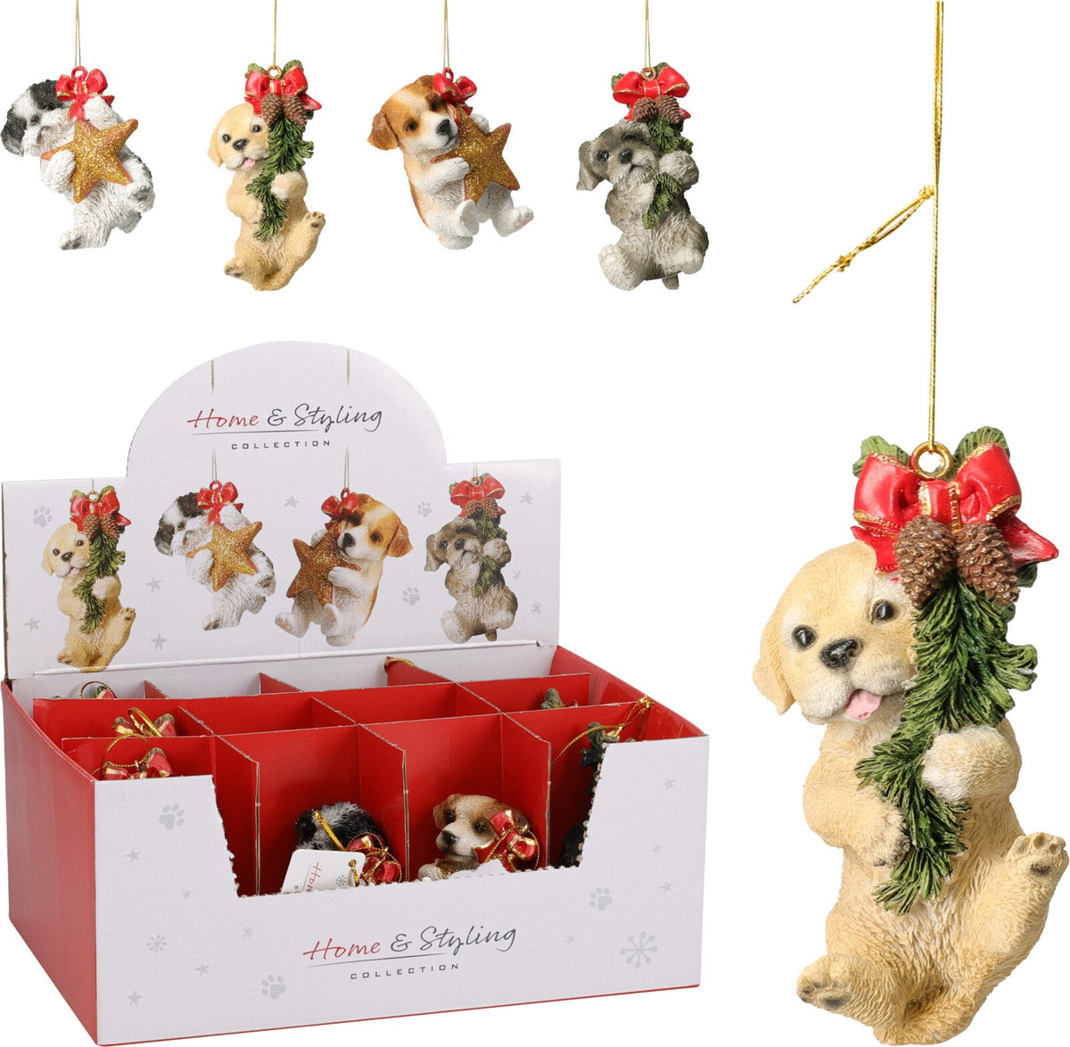 hond hangdeco 85mm 4ass d
