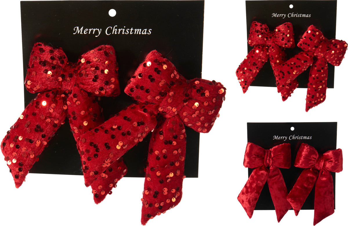 strik set 2sts 18cm rood 2ass design