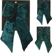 strik 32cm donker groen 2ass design