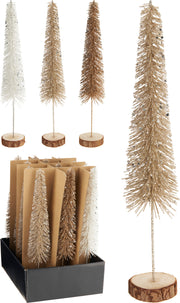 boom met glitter 33cm 3ass