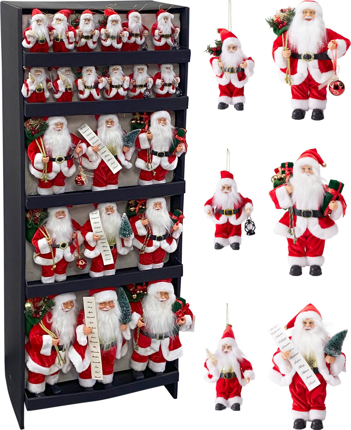 kerstman 3ass design 30cm