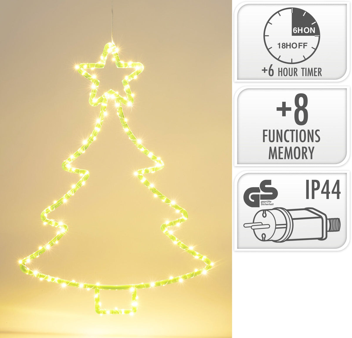 tree 120led warm wit