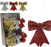 hangdeco strik glitter 3ass kl