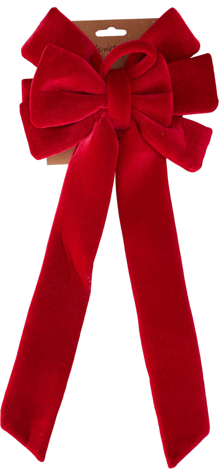 strik 22x49cm 2 lagen rood