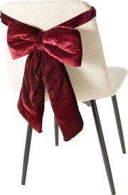 stoelstrik 50x34cm bordeaux rood