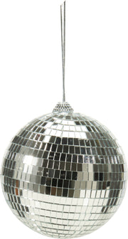 spiegelbal 120mm zilver