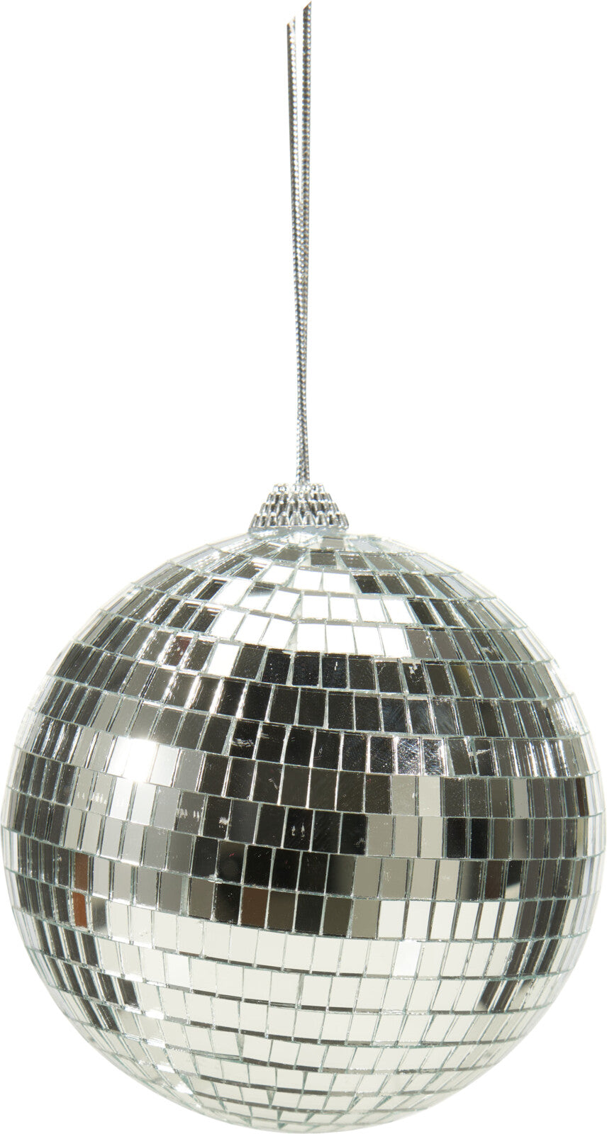spiegelbal 120mm zilver