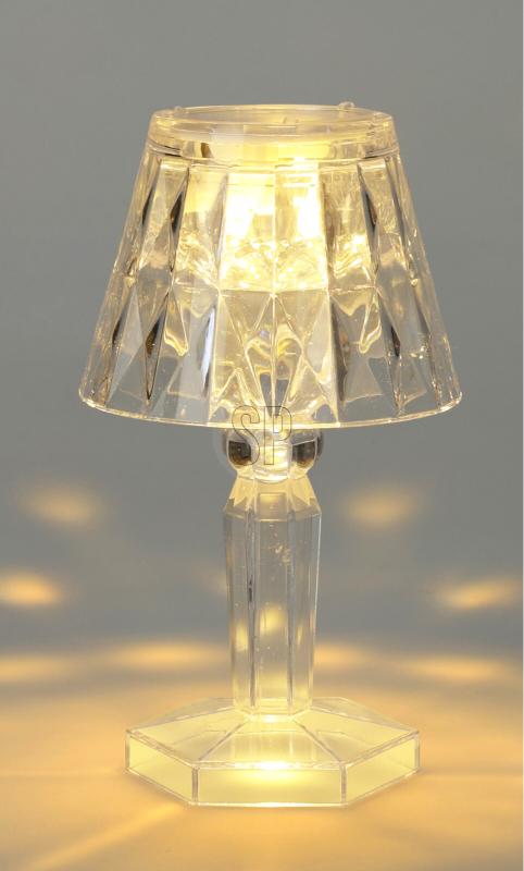 Lampe mini 11cm transparent