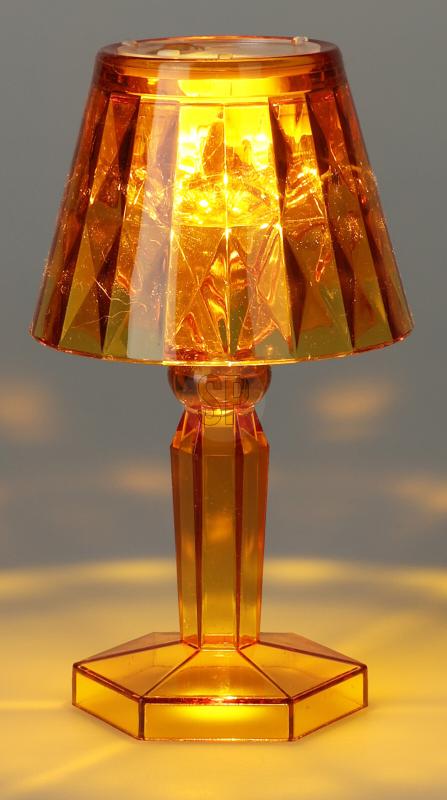 Minilampe 11cm Amber