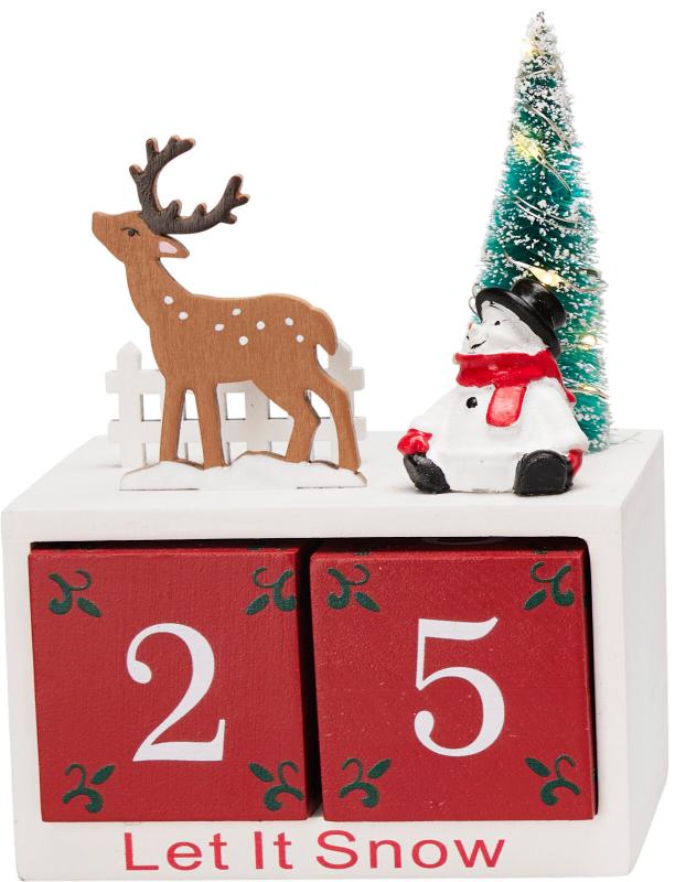 Adventskalender LED 3ass
