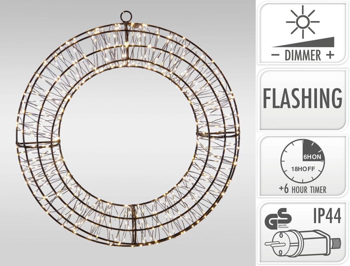 ring 38cm warm wit