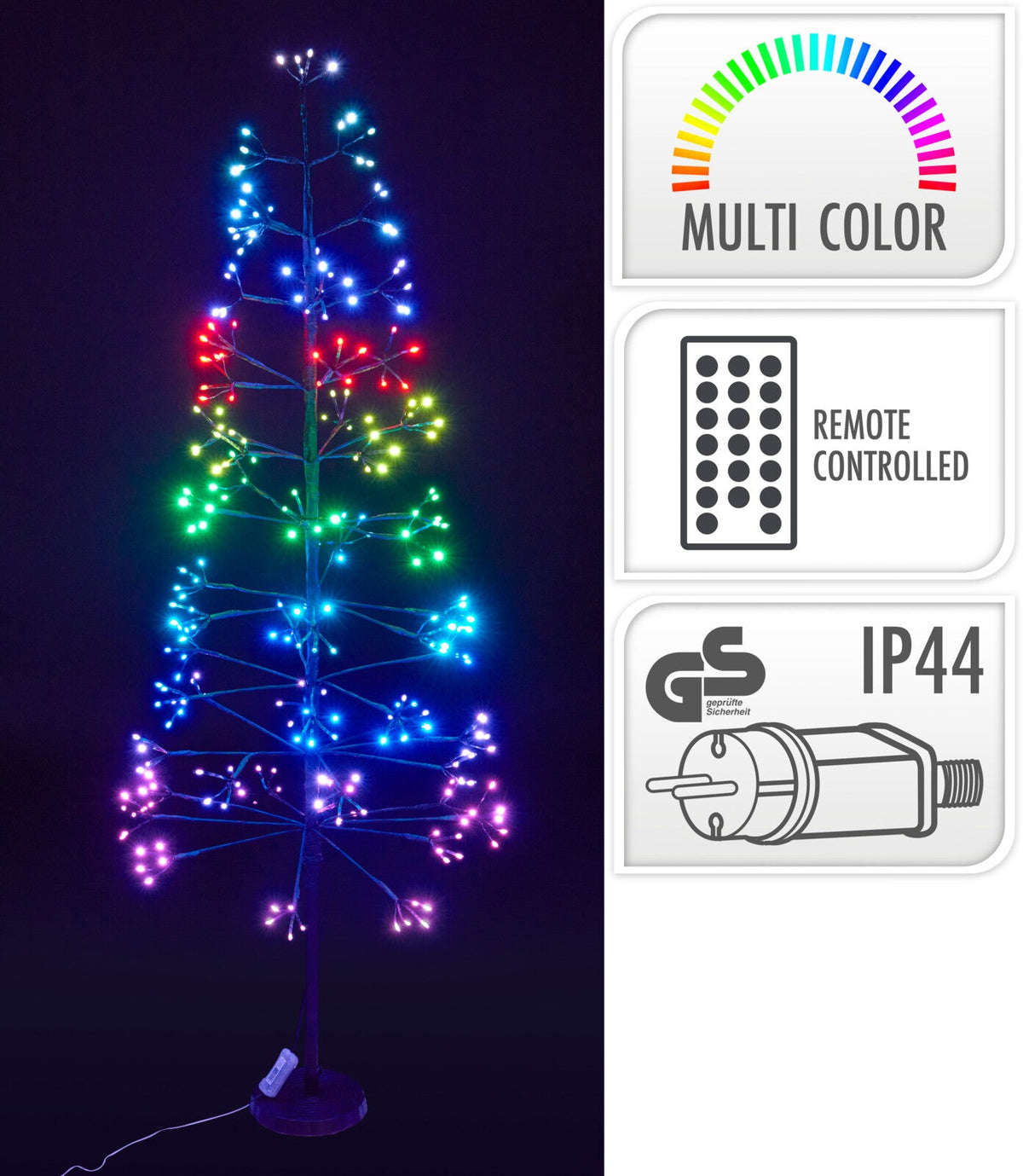 boom rgb 150cm 280led