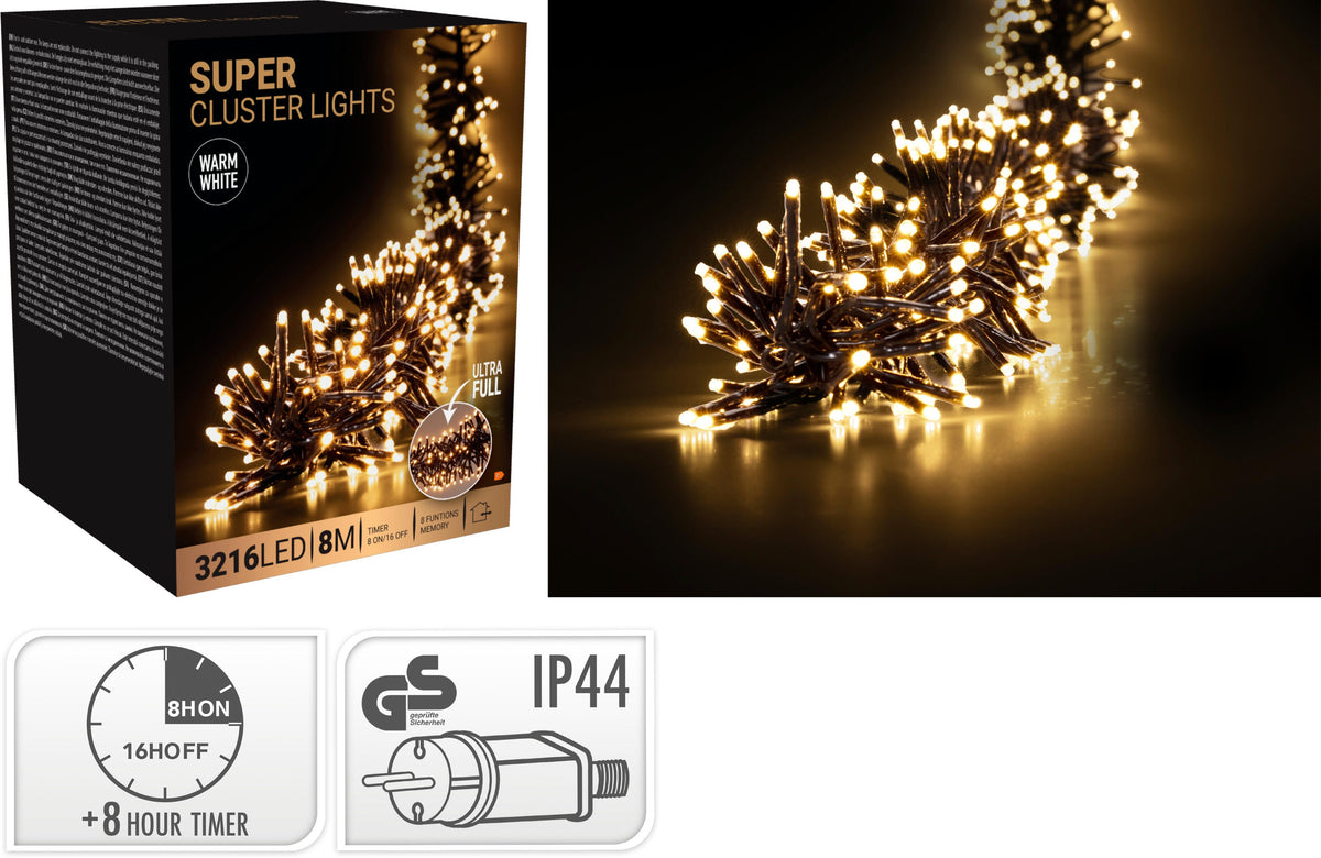 super cluster 3216led ww