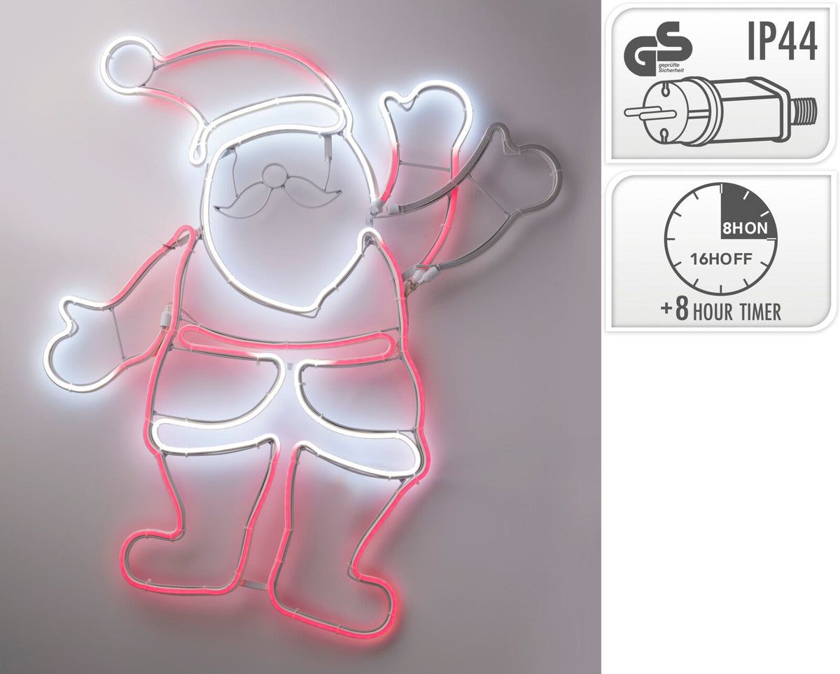kerstman slangverlichting