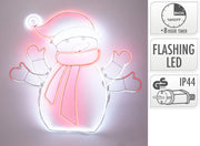 sneeuwman slangverlichting