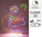 kerstman 70cm 321 led