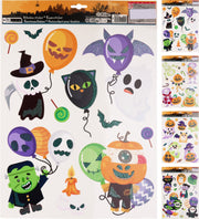 raamstickers met glitter 4 des