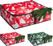 opbergdoos kerst pp 125gsm 62x53x19cm 2ass kleuren