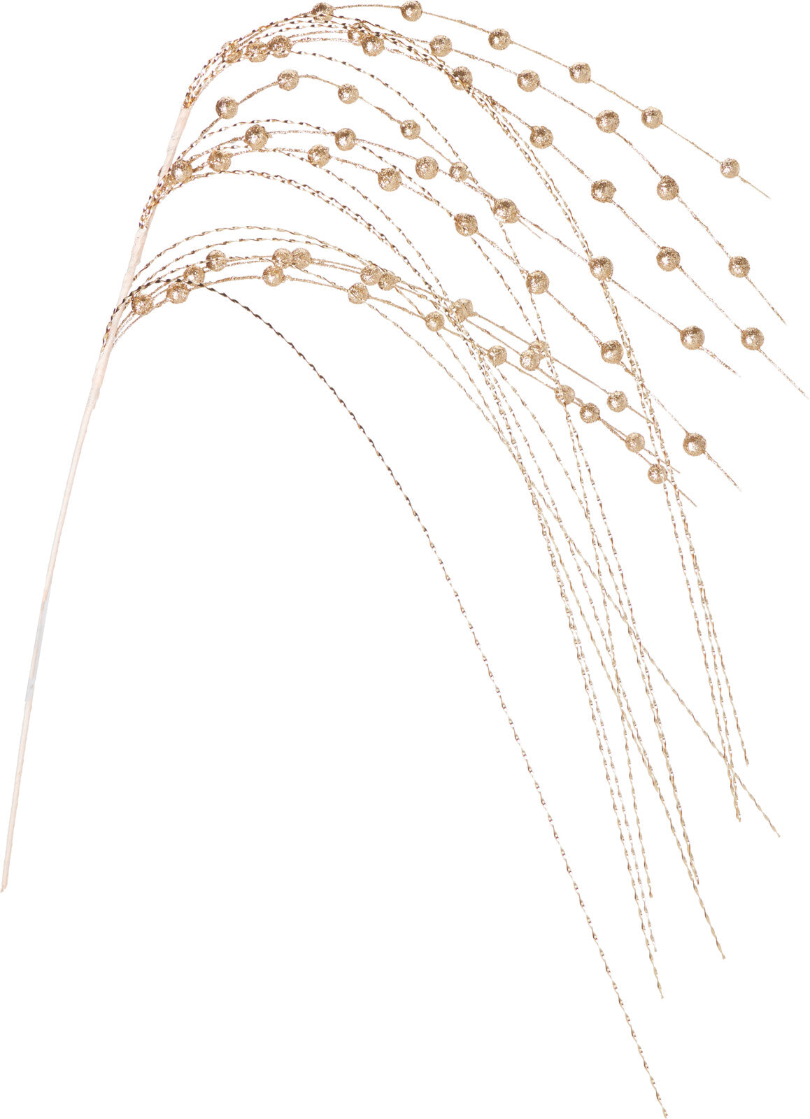 bessentak 130cm champagne kleur met glitter