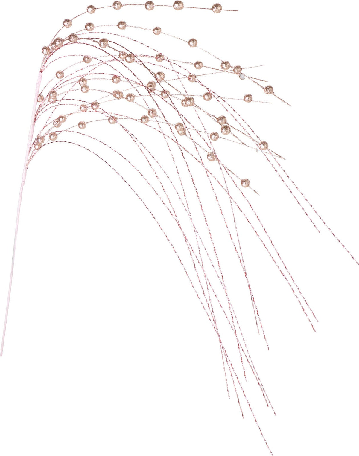 bessentak 130cm zacht roze kleur met glitter