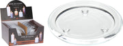 kaarsplateau glas 10cm