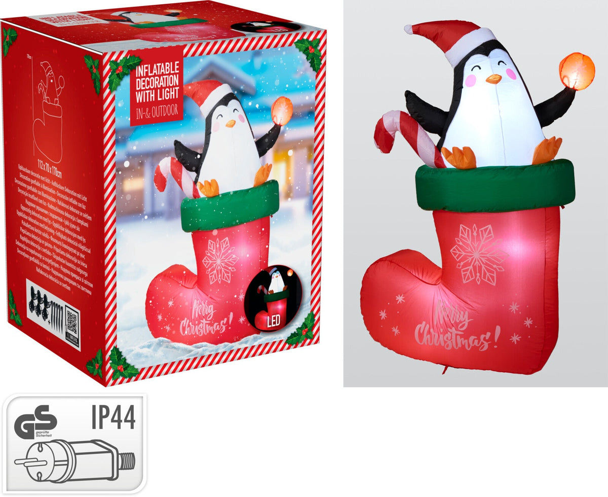 pinguin opblaasbaar 178cm