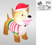 opblaasbare hond 123cm