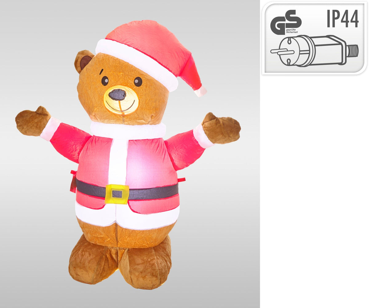 opblaasbare kerst beer 122cm