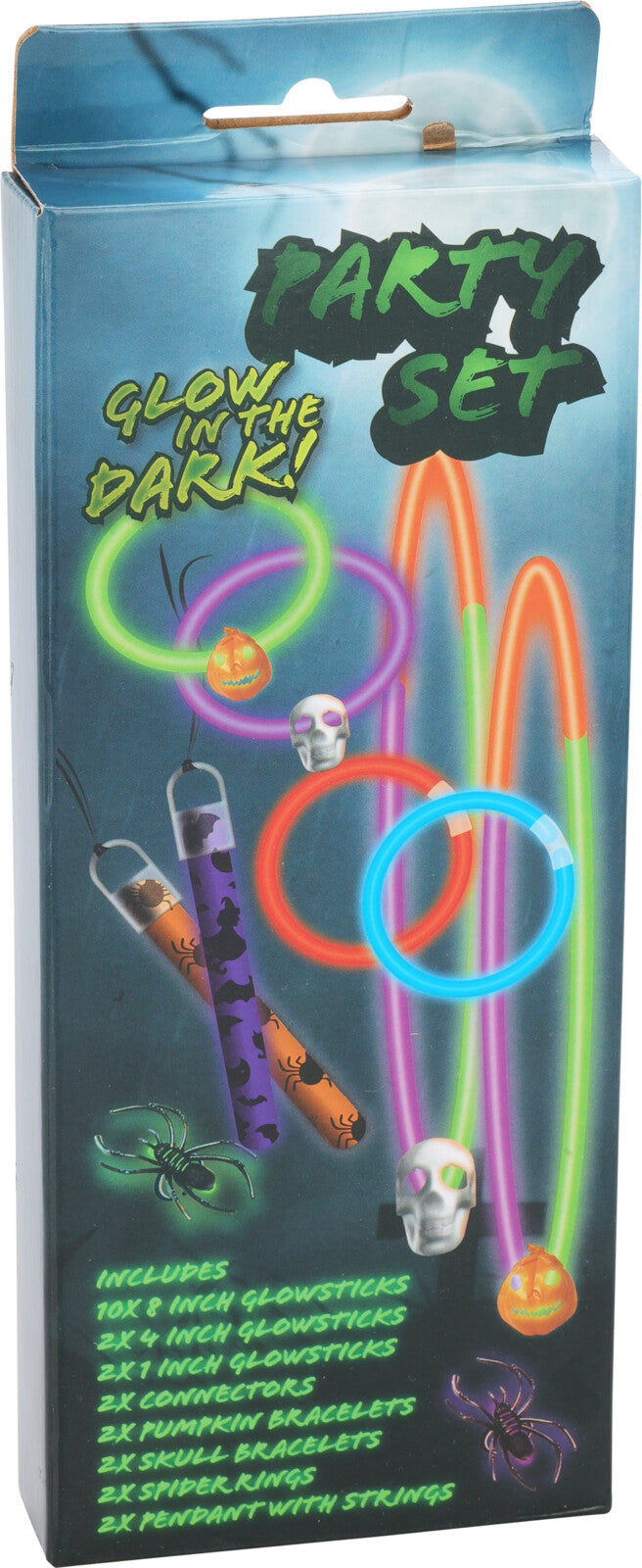 glow in dark halloween set van