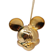 3d ornament mickey gold head