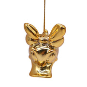 3d ornament daisy gold head