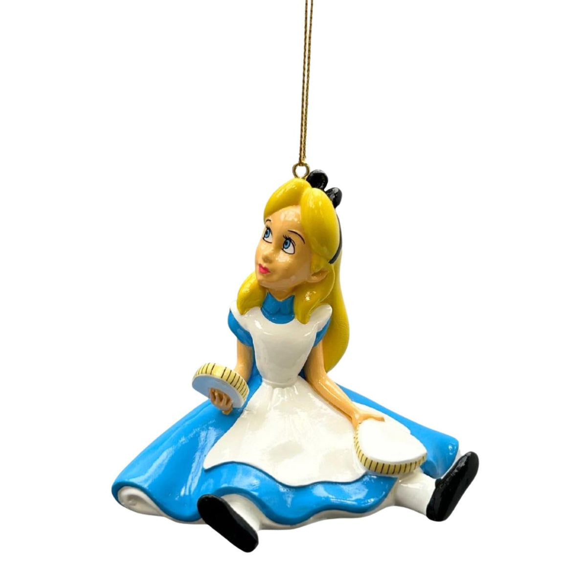 3d ornament alice sitting