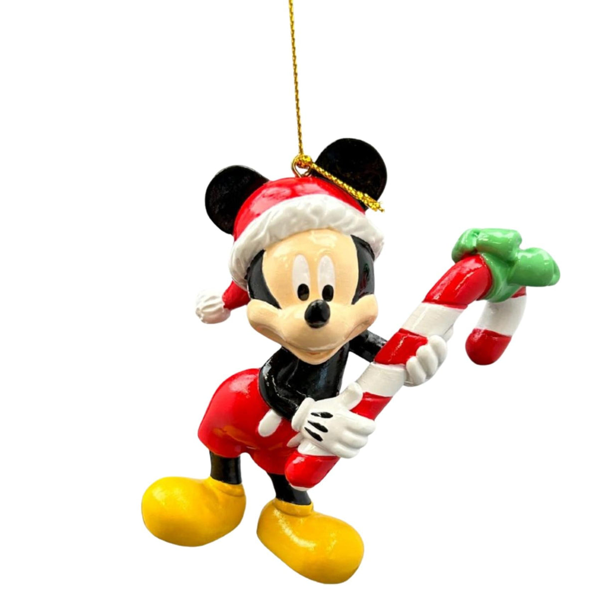 3d ornament mickey candy cane