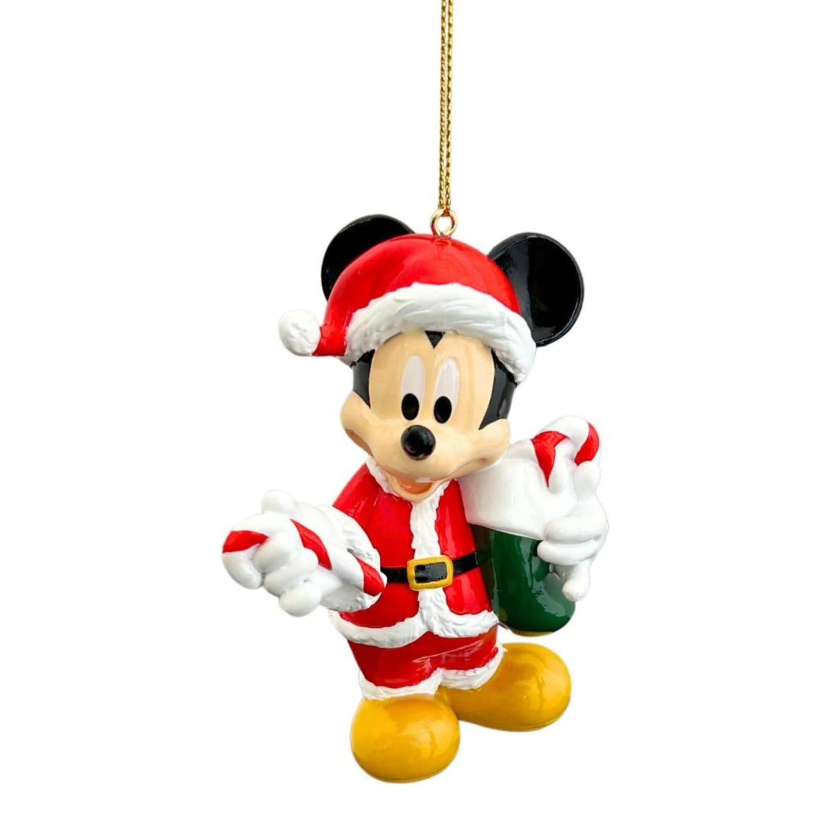 3d ornament mickey santa