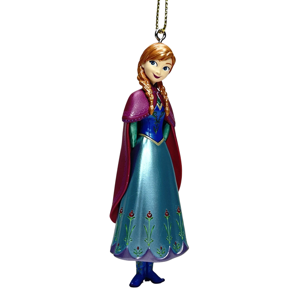 3d ornament anna metallic