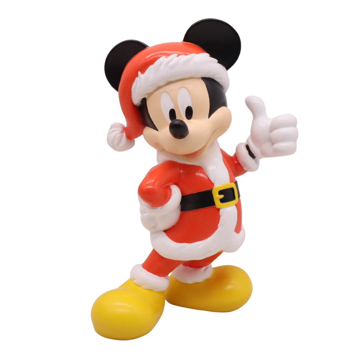 3d seasonal statue mickey santa suit small