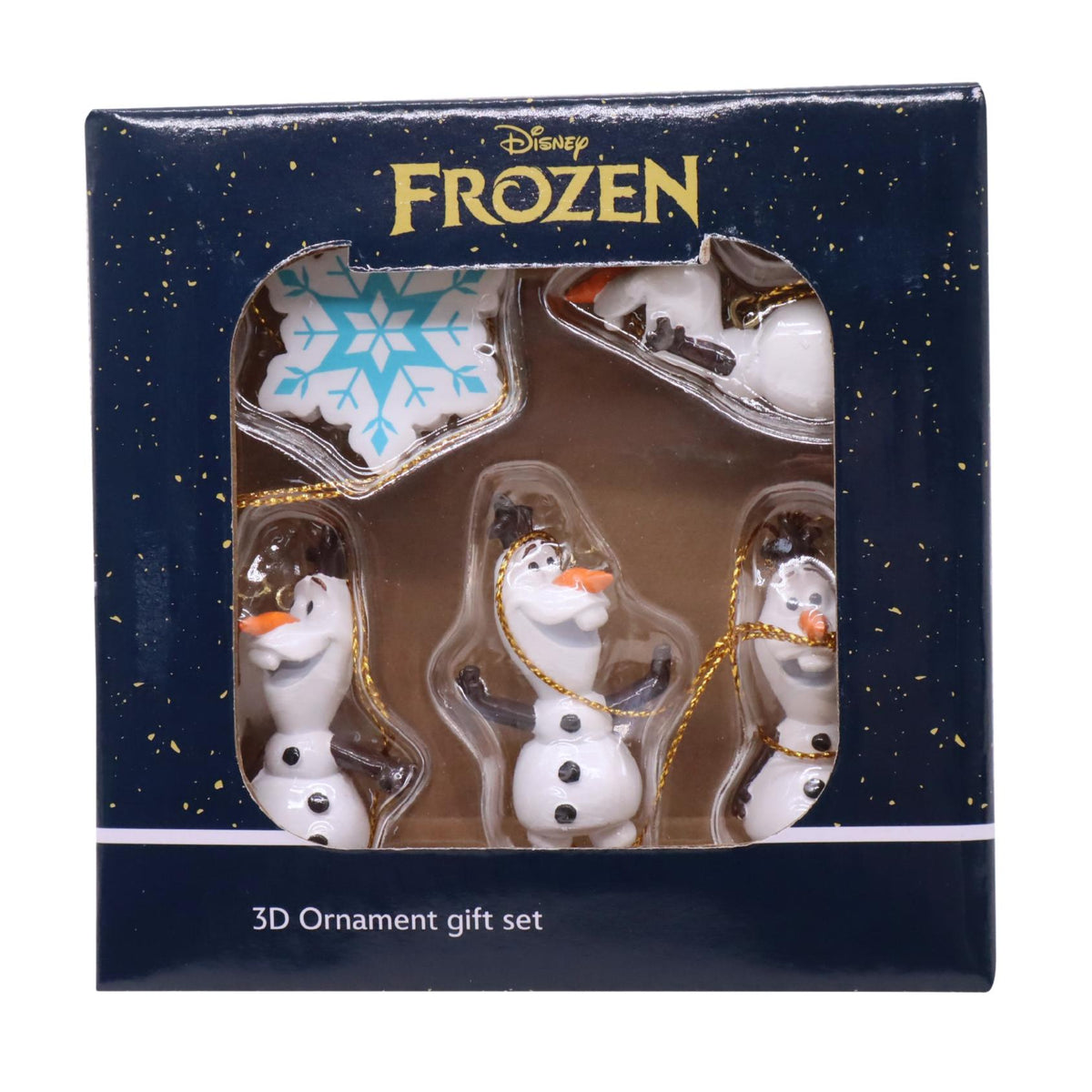 3d ornament gift set olaf frozen