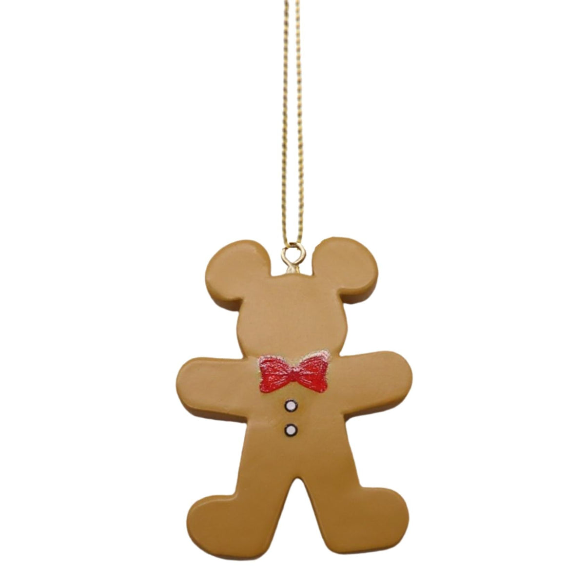 3d ornament mickey gingerbread cookie