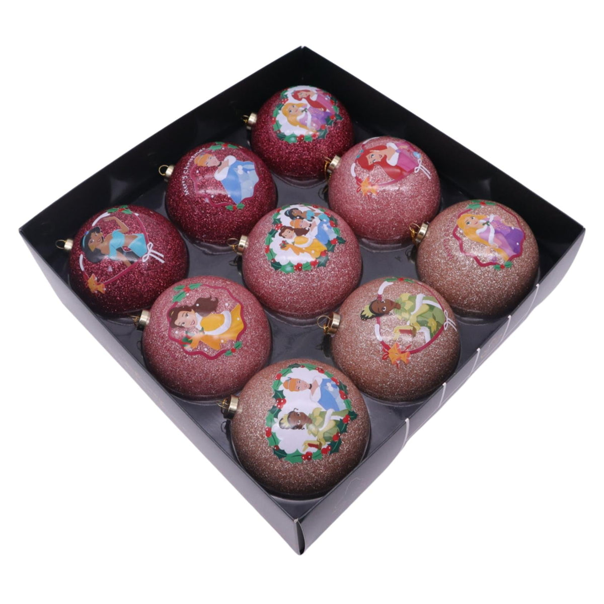 bauble box 9 pcs disney princess