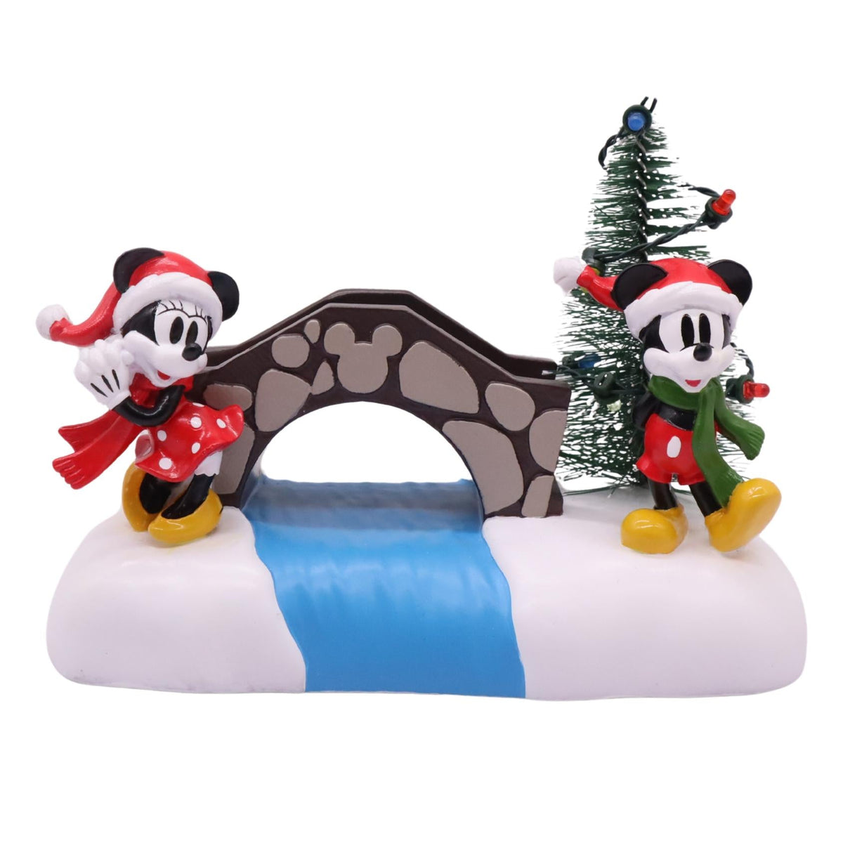 scenery bridge mickey & minnie