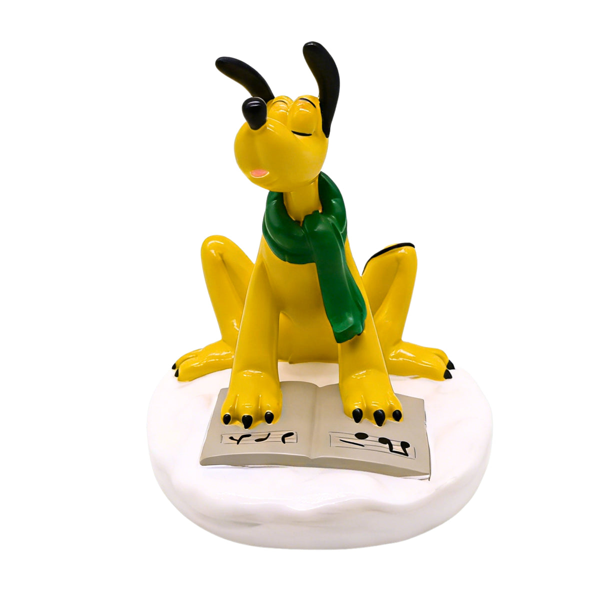3d figurine snow pluto
