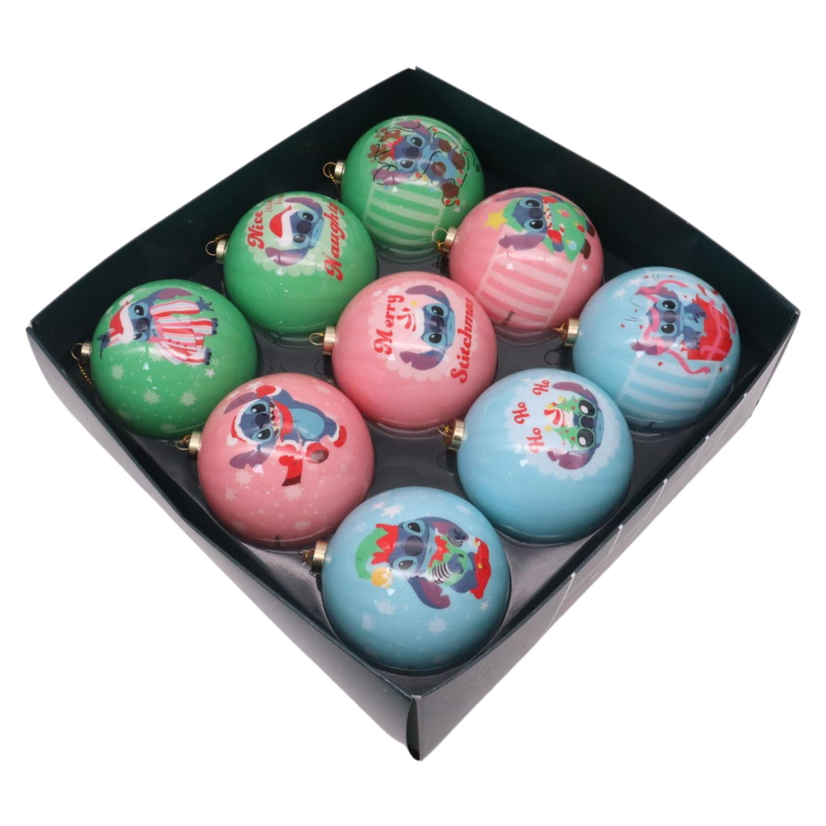 bauble box 9 pcs stitch