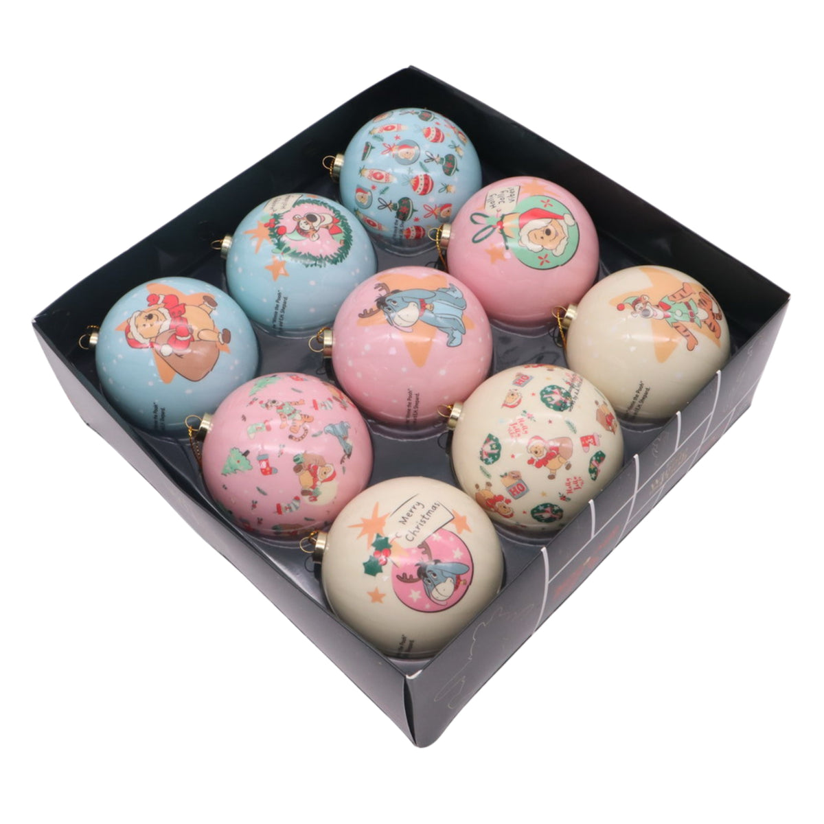 bauble box 9 pcs winnie the pooh