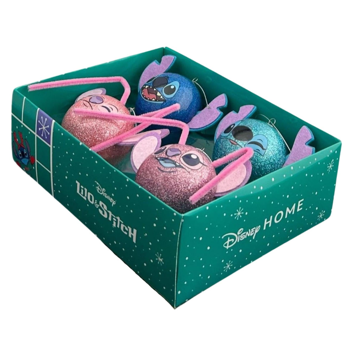 bauble box 4 pcs faces stitch