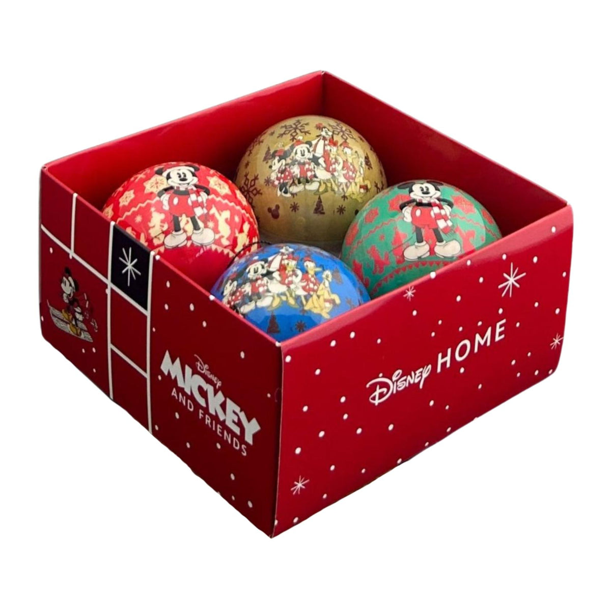 bauble box 4 pcs mickey