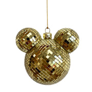 ear bauble disco gold